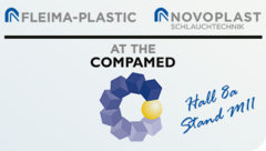 Masterflex Group Compamed 2019 Trade fair booth M11 hall 8a